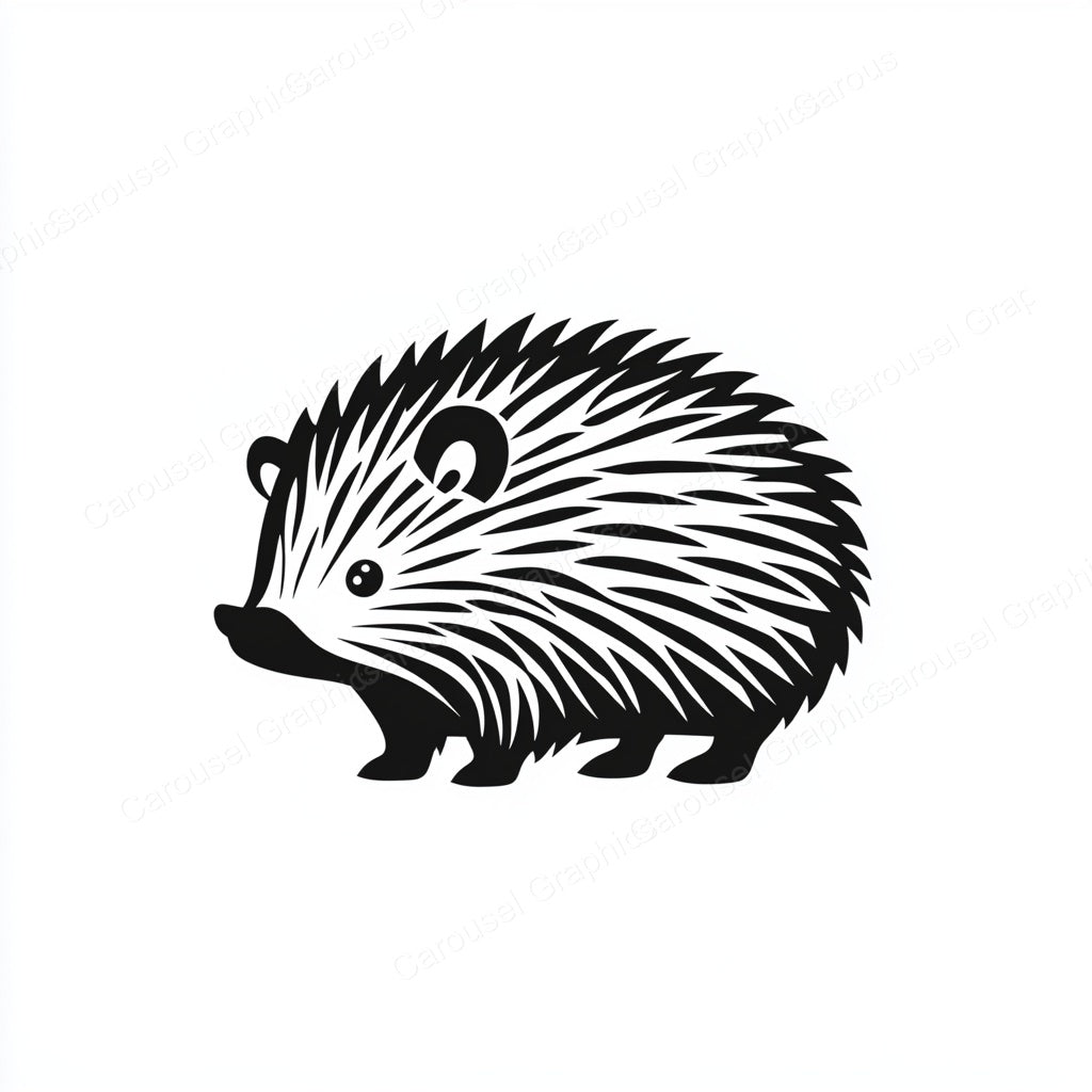 Porcupine Vector Graphic preview