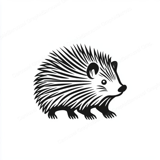 Porcupine Vector Graphic preview