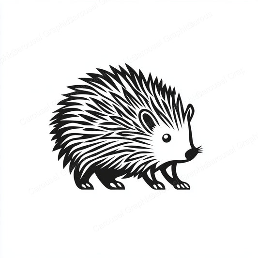 Porcupine Vector Graphic preview