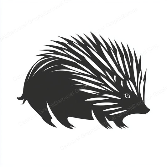 Porcupine Vector Graphic preview