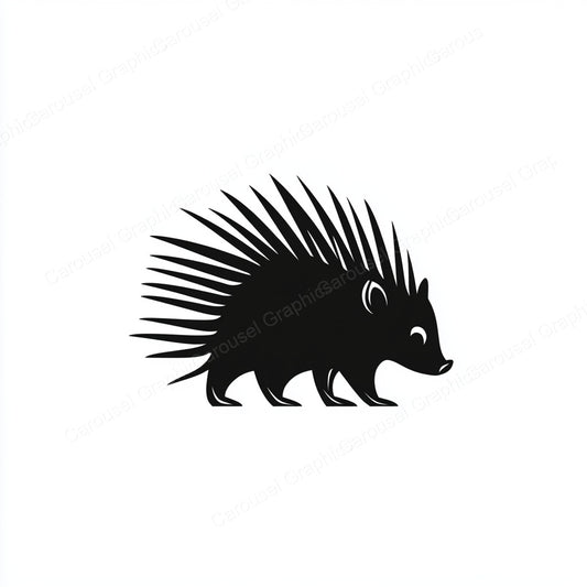 Porcupine Vector Graphic preview
