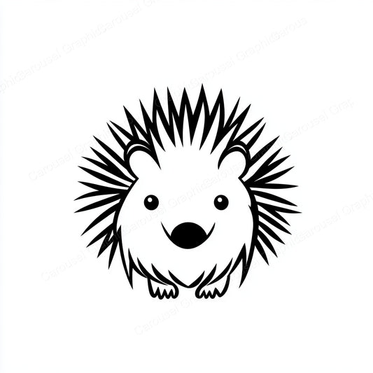 Porcupine Vector Graphic preview