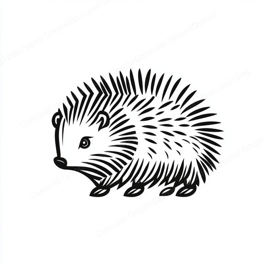 Porcupine Vector Graphic preview