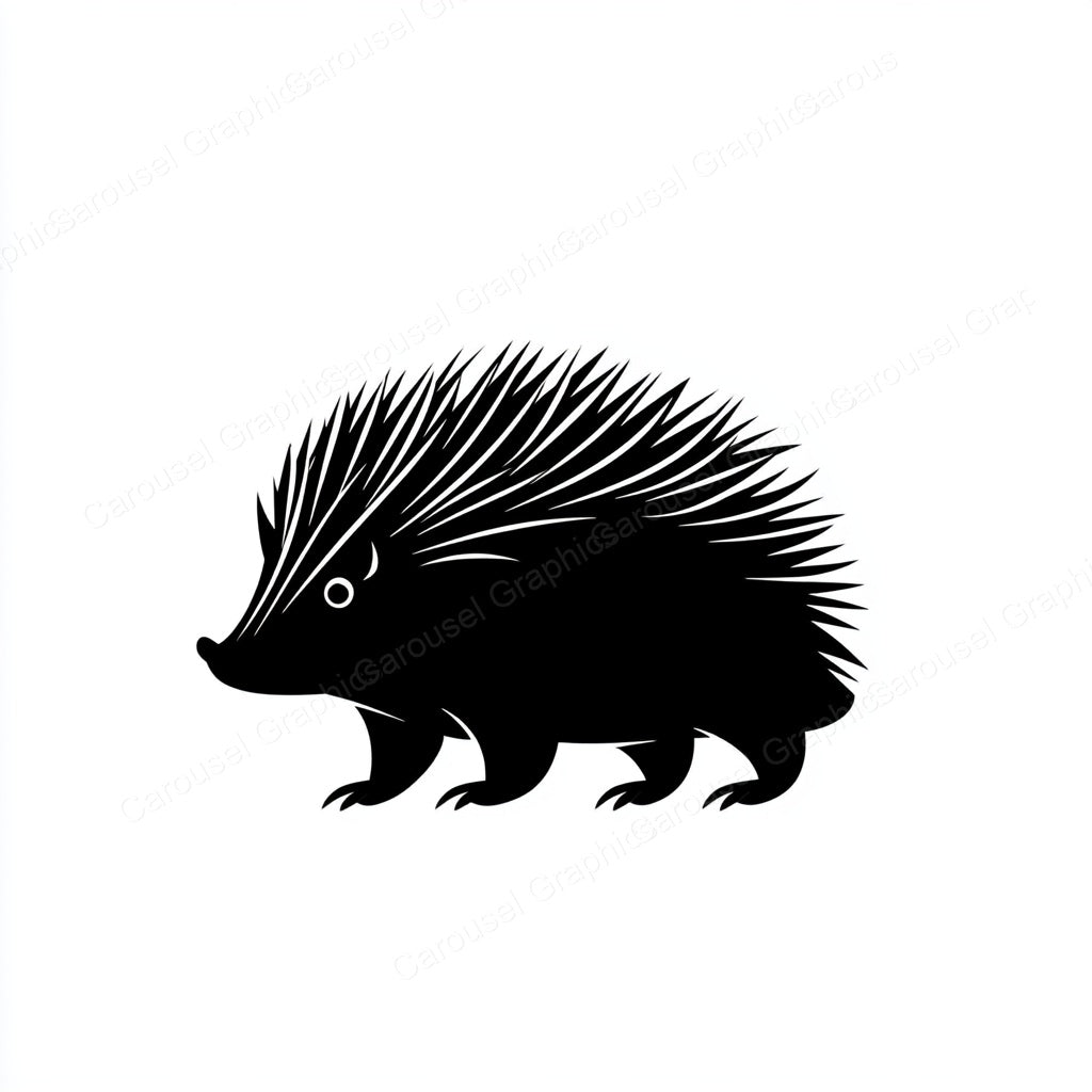 Porcupine Vector Graphic preview