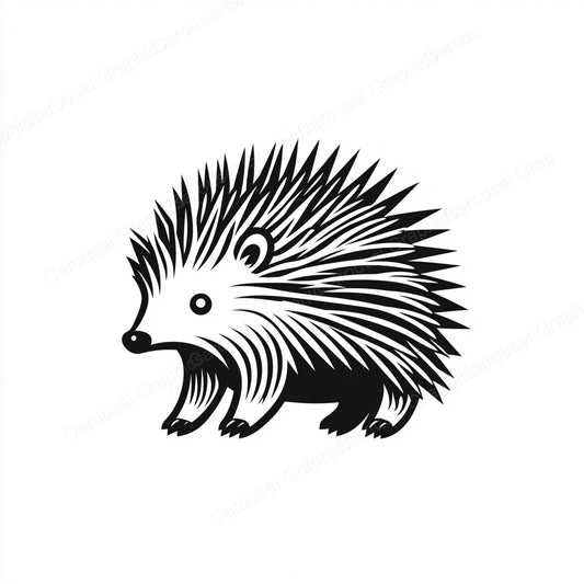 Porcupine Vector Graphic preview