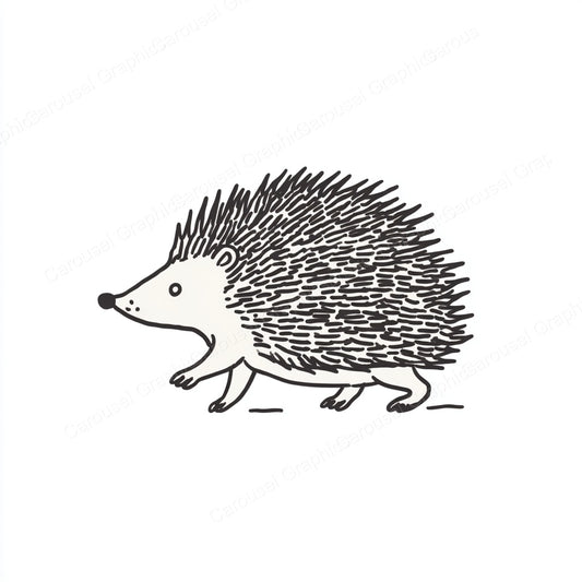 Porcupine Vector Graphic preview