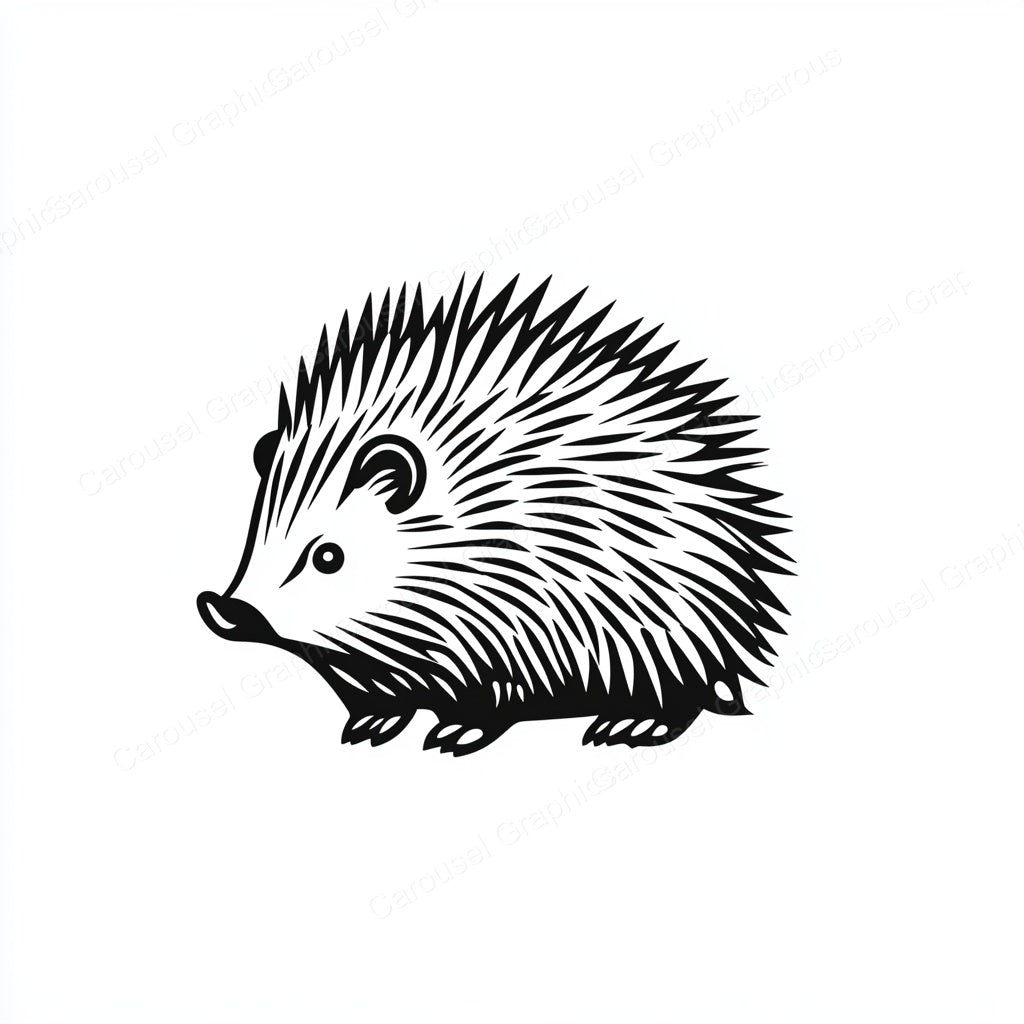 Porcupine Vector Graphic preview
