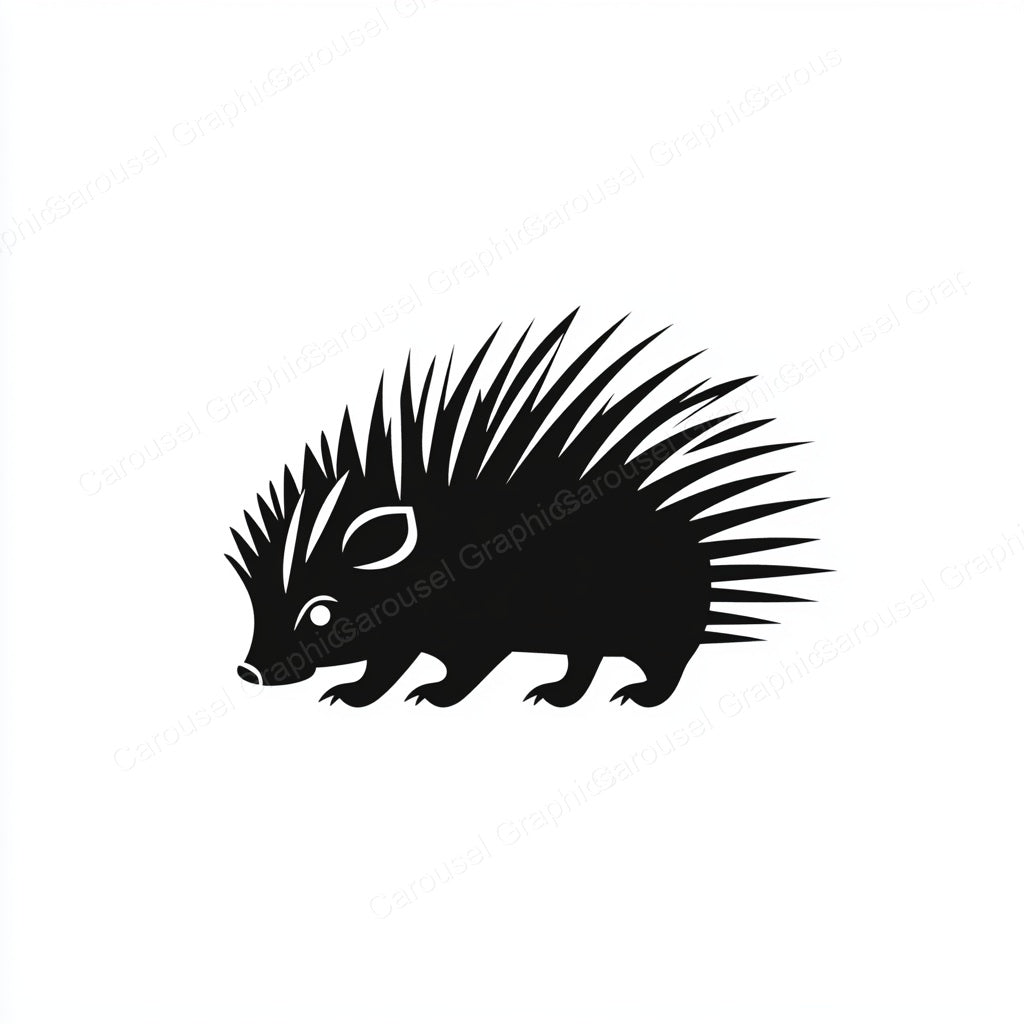 Porcupine Vector Graphic preview