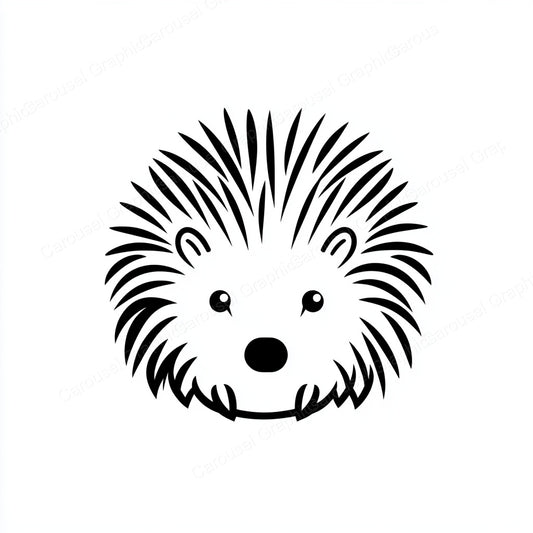 Porcupine Vector Graphic preview