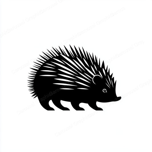 Porcupine Vector Graphic preview