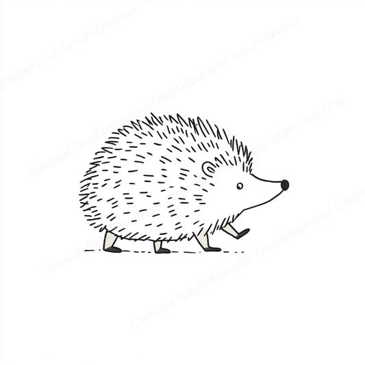 Porcupine Vector Graphic preview