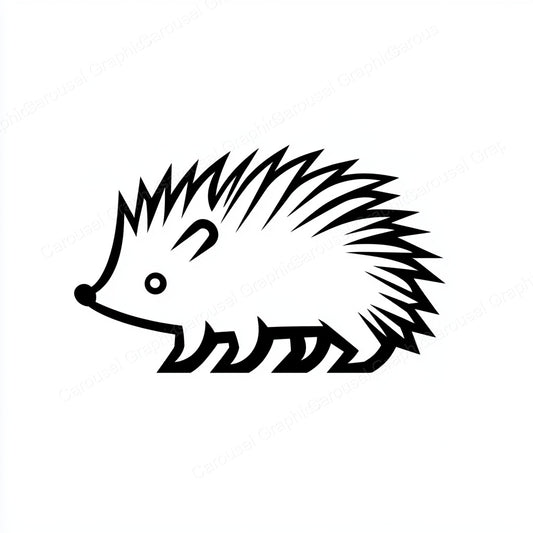 Porcupine Vector Graphic preview