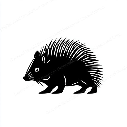 Porcupine Vector Graphic preview