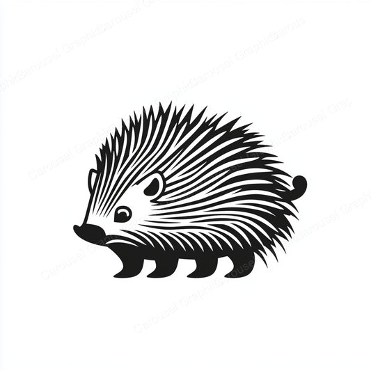 Porcupine Vector Graphic preview