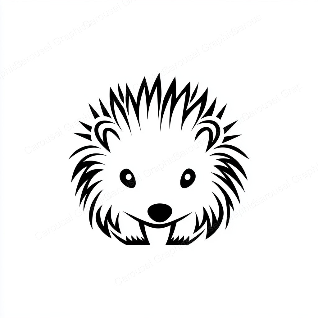 Porcupine Vector Graphic preview