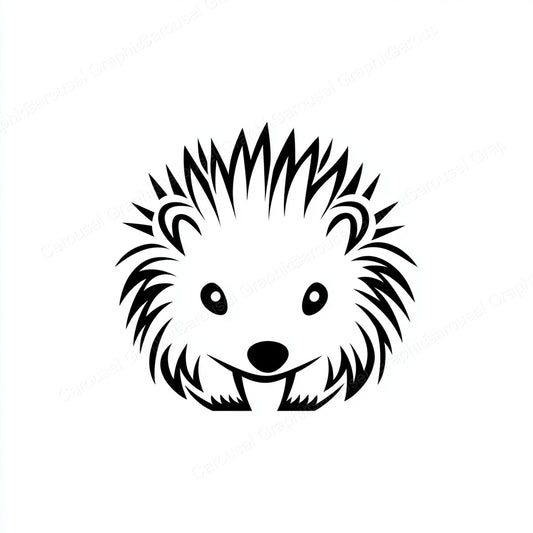 Porcupine Vector Graphic preview