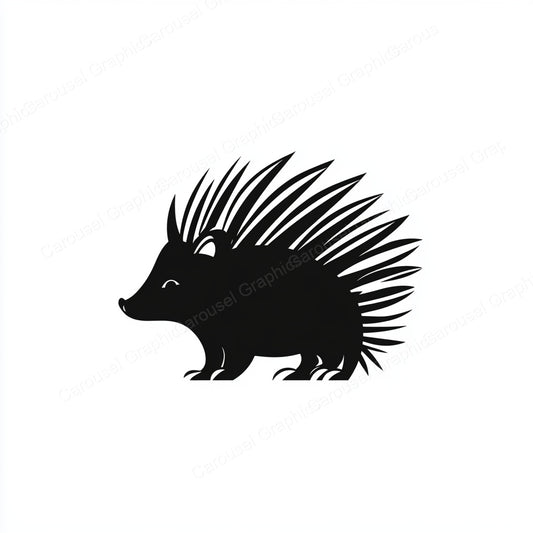 Porcupine Vector Graphic preview