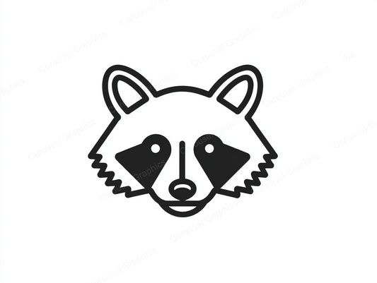 Raccoon Vector Graphic preview