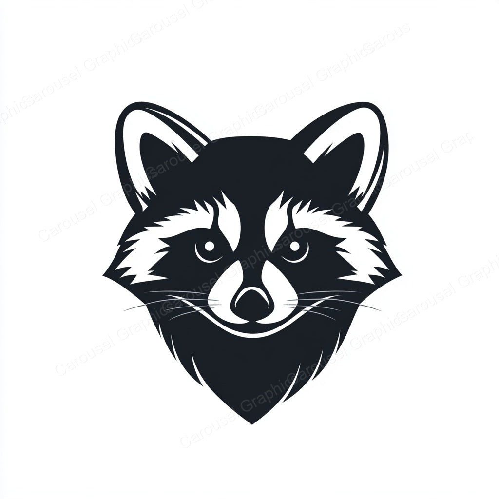 Raccoon Vector Graphic preview