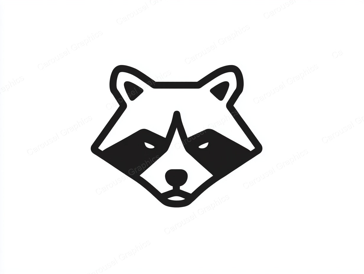 Raccoon Vector Graphic preview