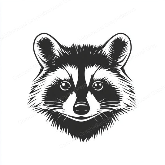 Raccoon Vector Graphic preview