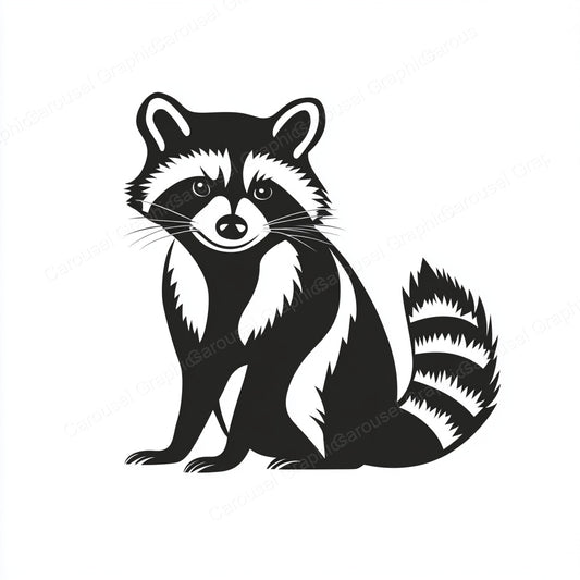 Raccoon Vector Graphic preview