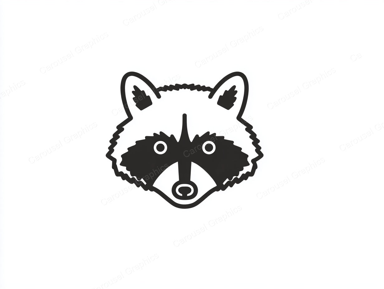 Raccoon Vector Graphic preview