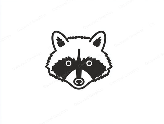 Raccoon Vector Graphic preview