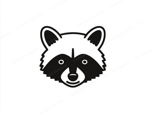Raccoon Vector Graphic preview