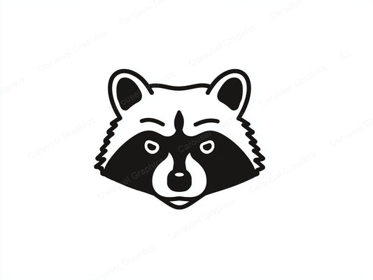 Raccoon Vector Graphic preview