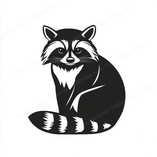 Raccoon Vector Graphic preview