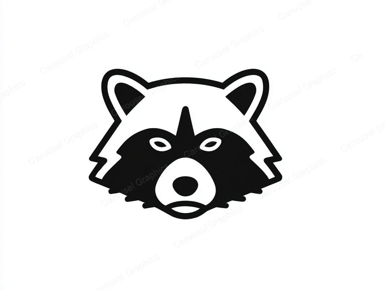 Raccoon Vector Graphic preview