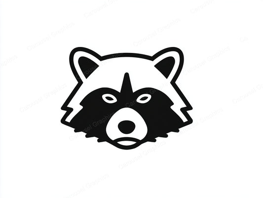 Raccoon Vector Graphic preview