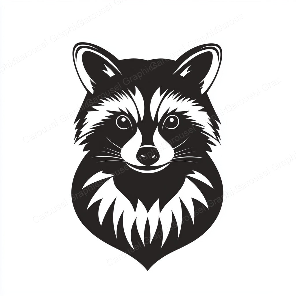 Raccoon Vector Graphic preview