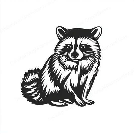 Raccoon Vector Graphic preview