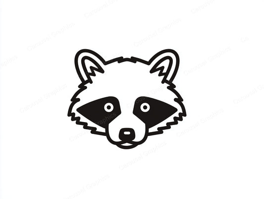 Raccoon Vector Graphic preview