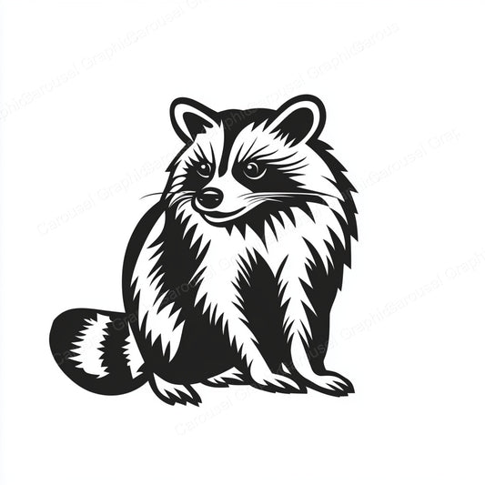 Raccoon Vector Graphic preview