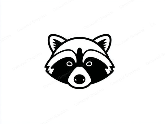 Raccoon Vector Graphic preview