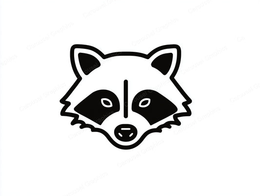 Raccoon Vector Graphic preview