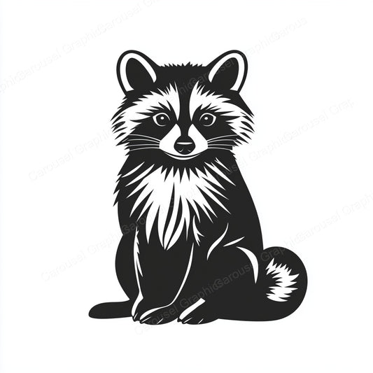 Raccoon Vector Graphic preview