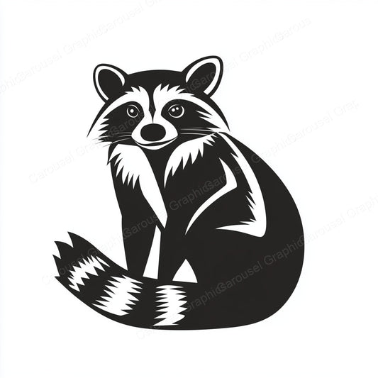 Raccoon Vector Graphic preview