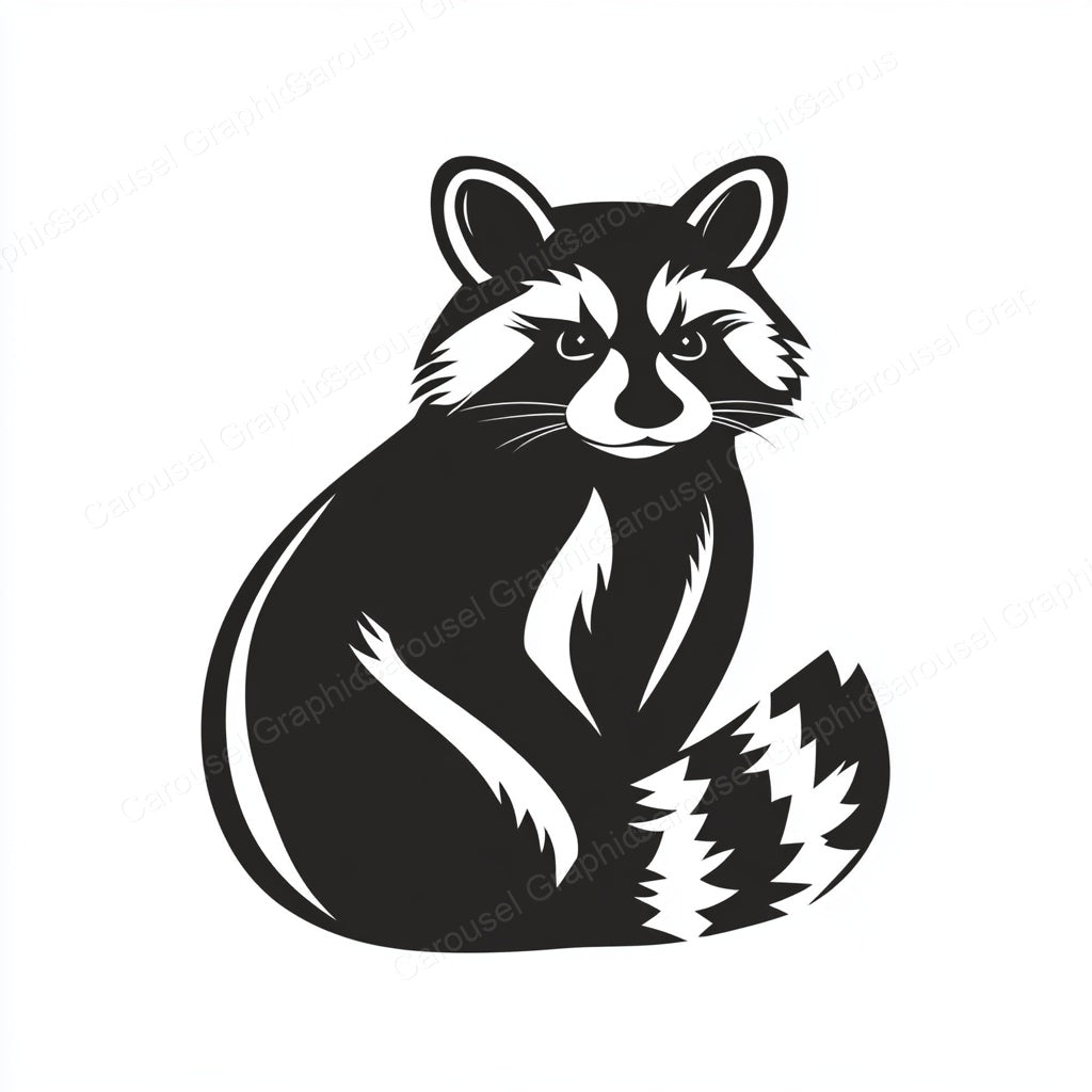 Raccoon Vector Graphic preview