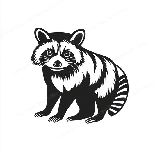 Raccoon Vector Graphic preview