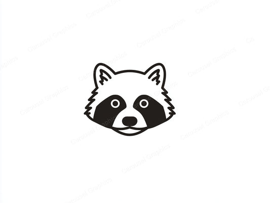 Raccoon Vector Graphic preview
