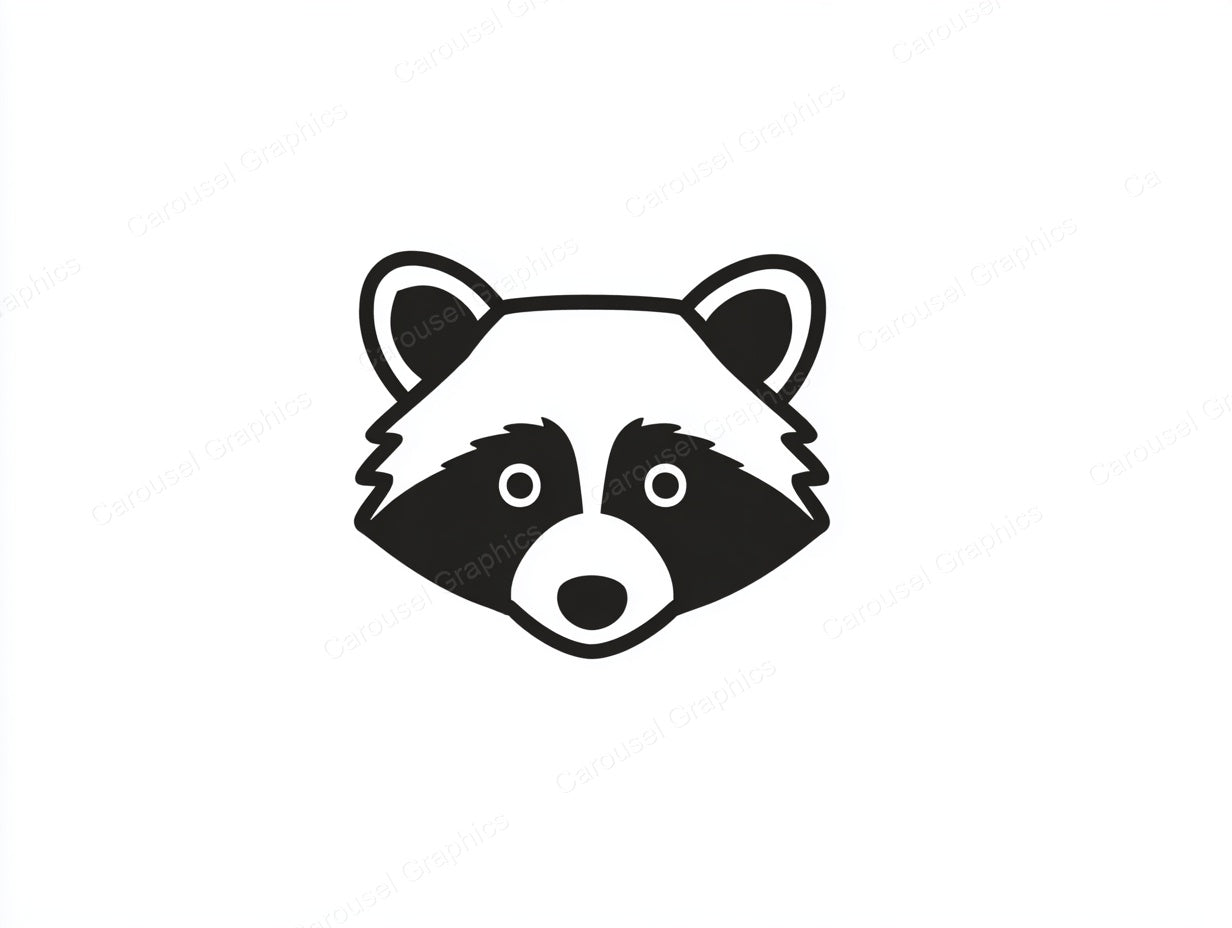 Raccoon Vector Graphic preview