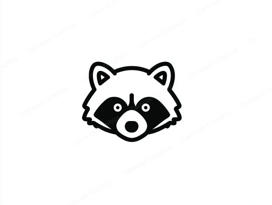 Raccoon Vector Graphic preview