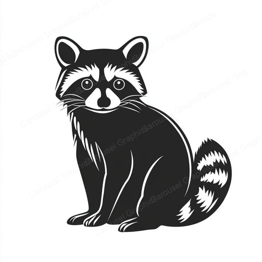 Raccoon Vector Graphic preview
