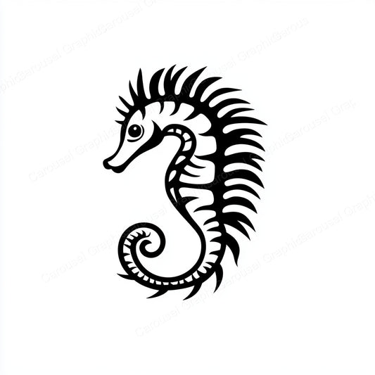 Seahorse Vector Graphic preview