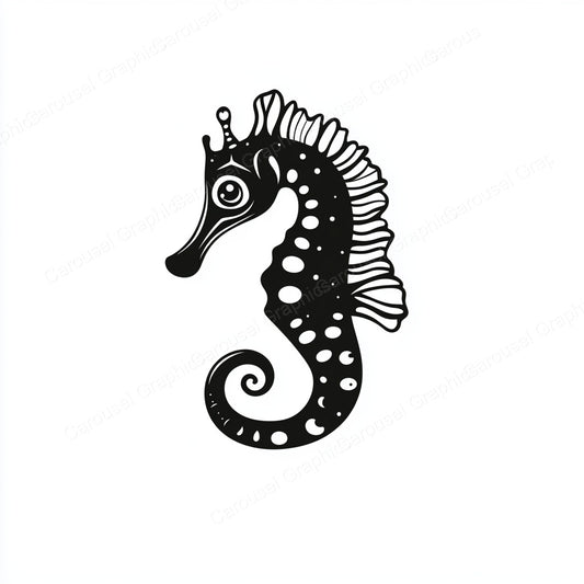 Seahorse Vector Graphic preview