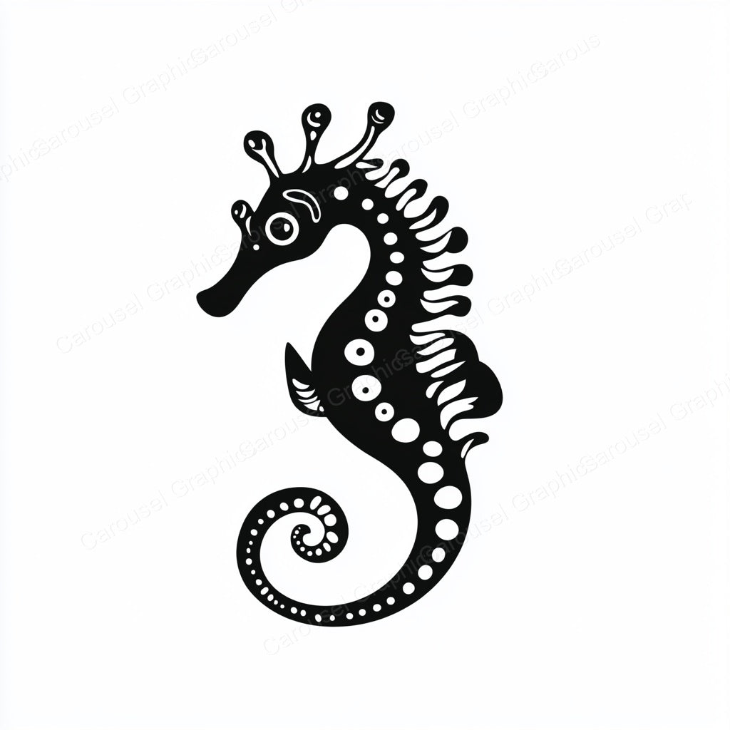 Seahorse Vector Graphic preview